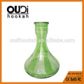 Fashionable estilo um hookah mangueira verde listra vaso fumar shisha